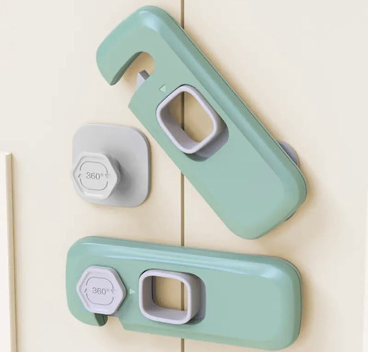 Kids Multifunctional Safety Lock, Baby Anti-Pinch Hand Lock, Baby Protective Refrigerator Drawer Lock Kids Multifunctional Safety Lock, Baby Anti-Pinch Hand Lock, Baby Protective Refrigerator Drawer Lock